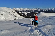 36 Ci abbassiamo con vista verso le Prealpi Orobiche